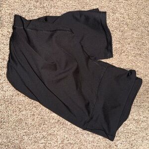 Black Athletic crop length leggings